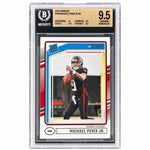 2024 Panini Donruss Michael Penix Jr. #308 RC Rated Rookie Falcons BGS 9.5