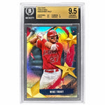 2025 Topps SMLB-8 Mike Trout Stars of MLB Beckett 9.5 Gem Mint Angels