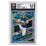 2024 Panini Spectra 146 Will Shipley Neon Blue Die Cut Neon Rookie /50 Beckett 8.5 NM-MT+ Eagles