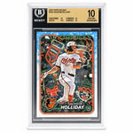 2024 Topps Holiday Jackson Holliday #H50 RC Orioles BGS 10