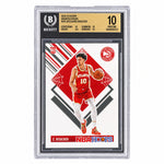 2024-25 Panini Haunted Hoops Zaccharie Risacher #291 Tribute Hawks BGS 10