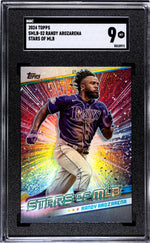 2024 Topps Stars of MLB Randy Arozarena #SMLB-52 SGC 9