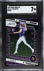 2024 Panini Absolute #110 Jj Mccarthy Retail SGC 7
