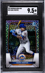 2023 Bowman Chrome #55 Mark Vientos SGC 9.5