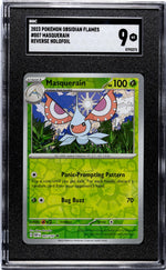 2023 Pokemon Obsidian Flames #007 Masquerain Reverse Holofoil SGC 9