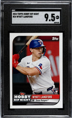 2024 Topps Hobby Rip Night Wyatt Langford #24 RC SGC 9.5