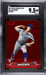 2024 Topps Stadium Club #41 Ben Brown SGC 9.5