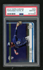 2019 Topps Chrome Fernando Tatis Jr. #203 PSA 10