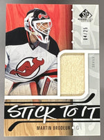 2024 Upper Deck SP Game-Used Martin Brodeur #STI-MB