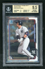 2015 Bowman Chrome 150 Aaron Judge Refractor BGS 9.5