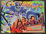 2025 Panini Absolute Lawrence Taylor #7 Kaboom - Horizontal Giants