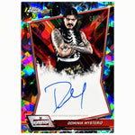 2026 Topps Chrome WWE Sapphire Dominik Mysterio Auto Black Refractor /10