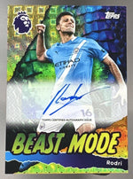 2025-26 Topps EPL Rodri Beast Mode Auto 1/1 SuperFractor