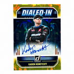 2026 Donruss NASCAR Racing Kaden Honeycutt #42 Gold Velocity Auto /10