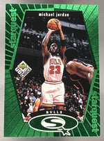 1998 Upper Deck Choice #SQ30 Michael Jordan Starquest Green