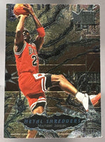 1996 Fleer Metal #241 Michael Jordan Metal Shredders