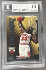 1997-98 Z-Force #190 Michael Jordan Zupermen BGS 8.5