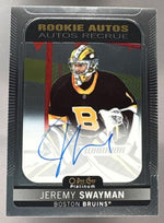 2021 O-Pee-Chee Platinum Jeremy Swayman Rookie Auto RC