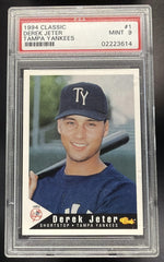 1994 Classic Tampa Yankees Derek Jeter #1 PSA 9