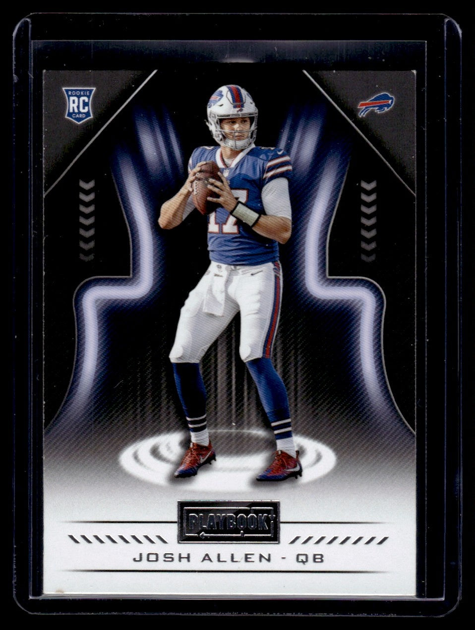 2018 Panini Playbook Josh Allen #124 RC