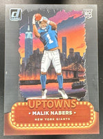 2024 Clearly Donruss #6 Malik Nabers Rookie Uptowns SSP RC