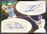 2025 Topps Dynamic Duals Jackson Chourio Andy Pages #34E Dual Auto Black 38/50