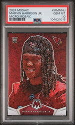 2024 Mosaic Micro Mosaic Marvin Harrison Jr. #5 PSA 10