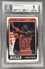 1988 Fleer Michael Jordan #17 BGS 9