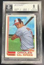 1982 Topps Traded Cal Ripken #98T Orioles BGS 8