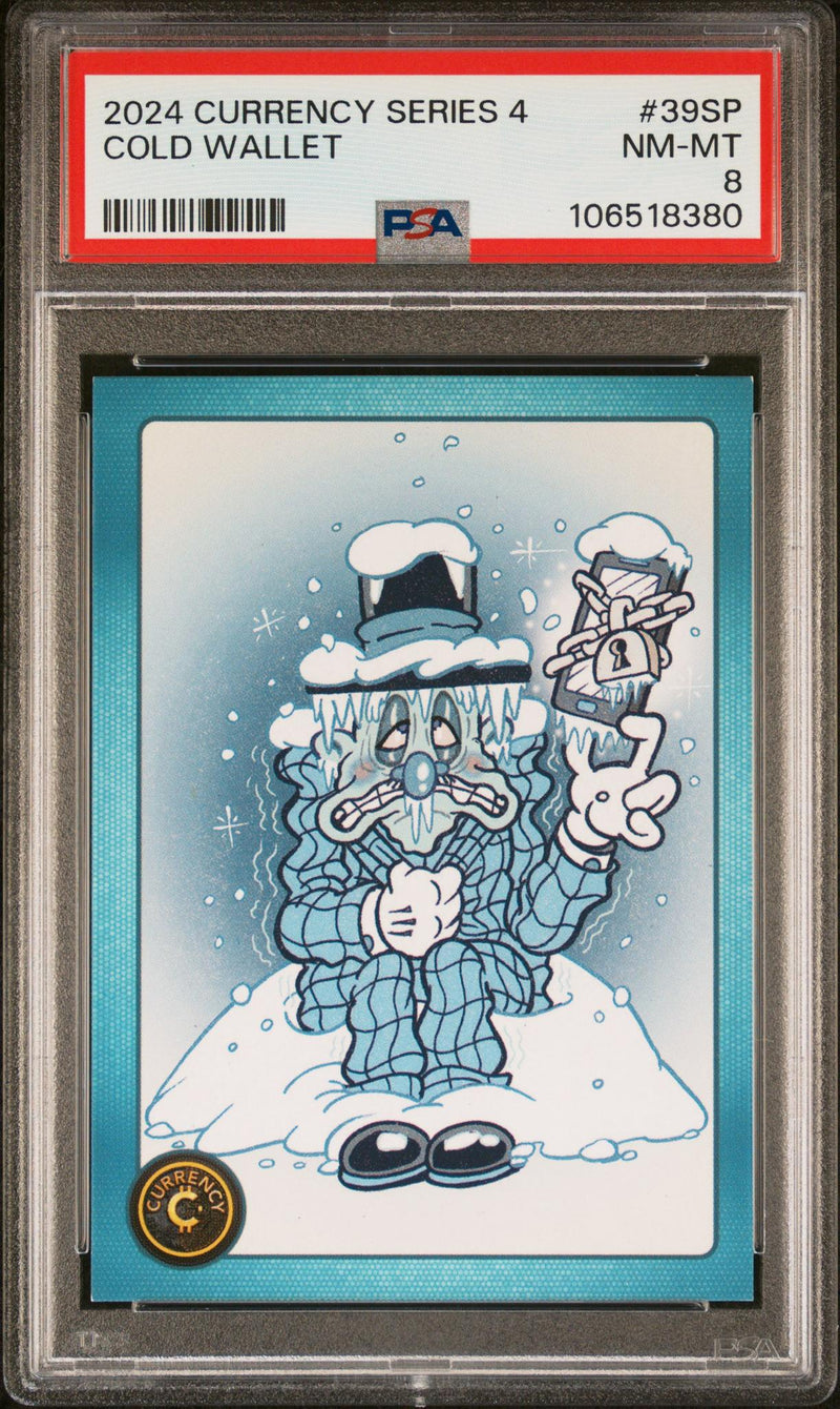 2024 Cardsmiths Currency Series 4 Cold Wallet #39SP PSA 8