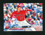 2018 Topps Complete Set #700 Shohei Ohtani Pitching Rookie RC