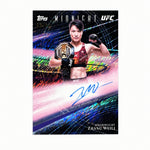 2026 Topps Midnight UFC Zhang Weili Auto #HZS-ZW Horizon Signatures /12 Auto
