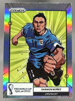 2022 Panini Prizm World Cup #24 Darwin Nunez Manga Uruguay SSP