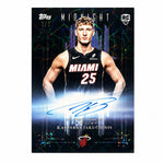 2025 Topps Midnight Kasparas Jakučionis Rookie RC 1/1 Auto Dark Marks