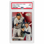 2018 Topps Gold Label Class 1-Red Derek Jeter #70 /75 PSA 9
