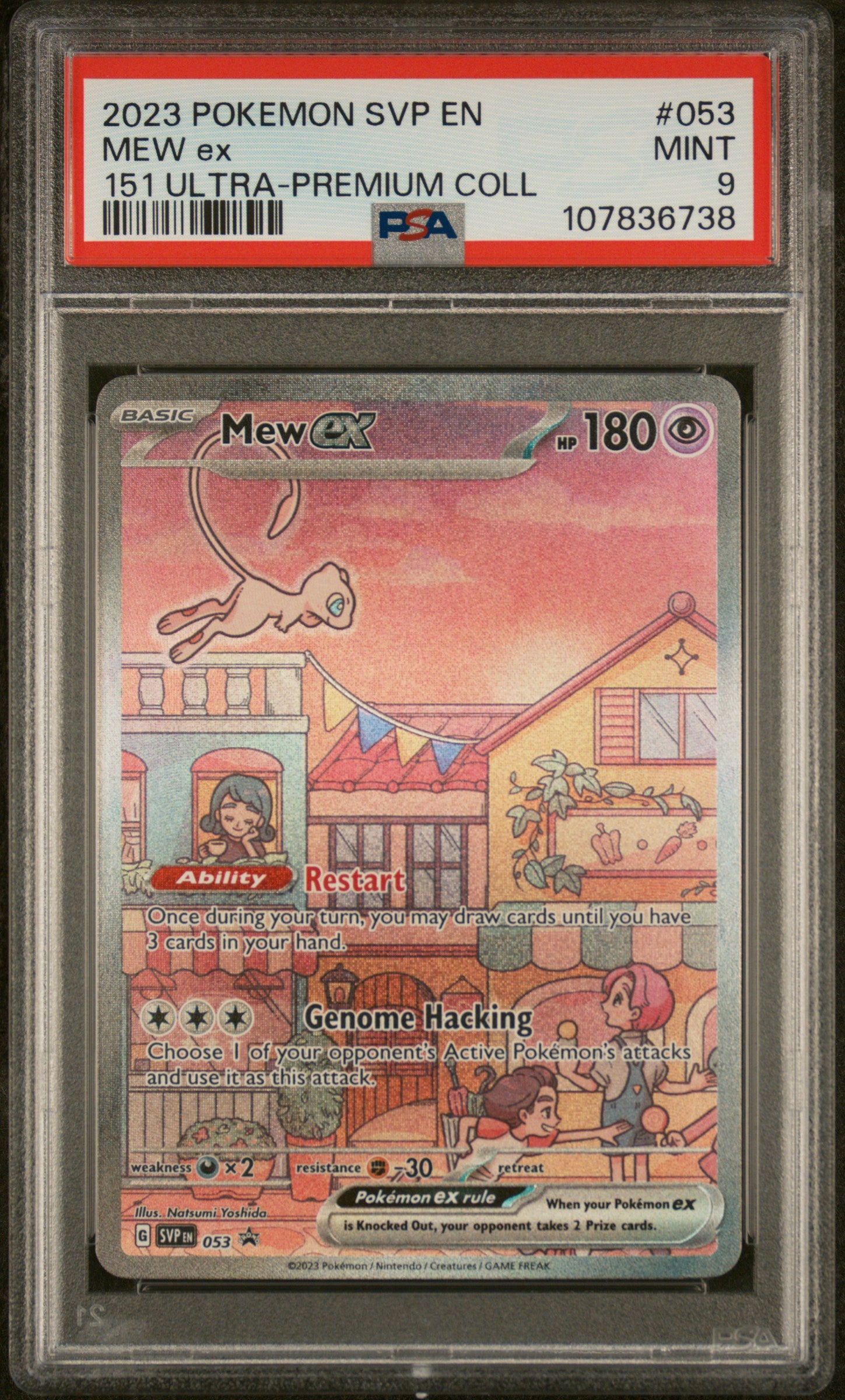 2023 Pokemon #053 Mew EX Ultra-Premium Collection PSA 9