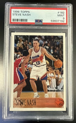 1996 Topps Steve Nash #182 PSA 9