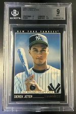 1993 Pinnacle #457 Derek Jeter Rookie RC BGS 9