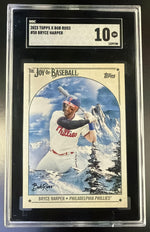 2023 Topps X Bob Ross #58 Bryce Harper SGC 10