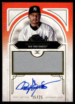 2025 Definitive Roger Clemens Orange Game-Used Patch Auto /25
