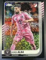 2025 Topps Chrome MLS #41 Jordi Alba Black Donute Holes /10