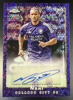 2025 Topps Chrome MLS NFA-NN Nani Purple Donut Holes Auto /75