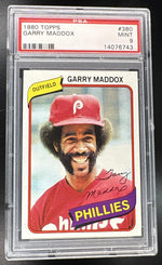 1980 Topps Garry Maddox #380 PSA 9