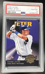 1996 Score Diamond Aces Derek Jeter #11 PSA 10