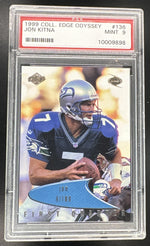 1999 Collector's Edge Odyssey Jon Kitna #136 /50 PSA 9