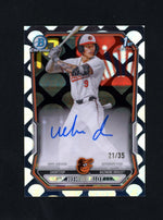 2026 Bowman Chrome Wehiwa Aloy 1st Rookie Auto LogoFractor /35