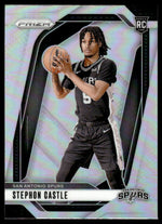 2024-25 Prizm #234 Stephon Castle Silver Rookie RC