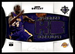 2007 UD NBA Ultimate Collection Kobe Bryant Ultimate Materials Dual Game-Used Patch