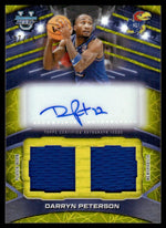 2026 Bowman U Best #PDA-DP Darryn Peterson Patch Auto /75