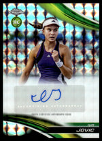 2025 Topps Chrome Tennis CA-IJC Iva Jovic Rookie Auto